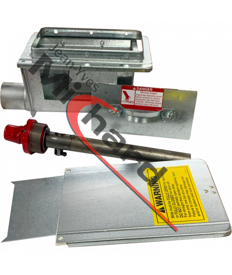 Boitard simple Ø75 complet