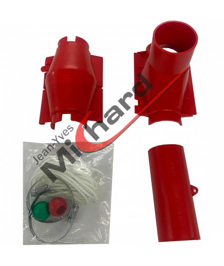 Sortie à obturation Ø75