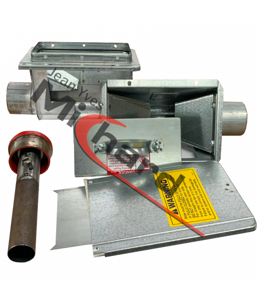 Boitard tandem Ø90 complet