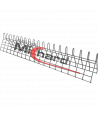 Grille mangeoire ultraflo écart 42,86 X 76,2 LG1,5ML