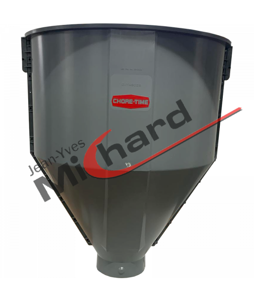 Trémie ronde plastique