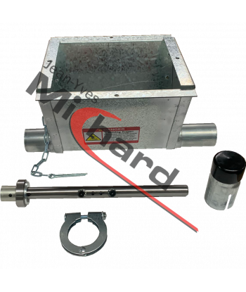 Embase sous trémie Ø45...