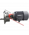 Motoréducteur pour vis de reprise 0,75KW (491T/Min)