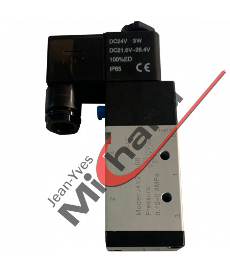 Distributeur 5/2 bobine 24VDC R1/4