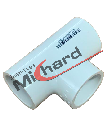 Té 3/4 pvc à coller