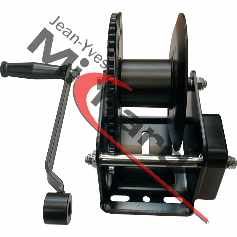 Treuil manuel auto-freiné 727KG + support pignon