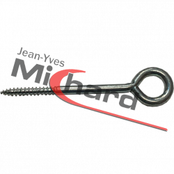 Piton à visser à oeil fermé...