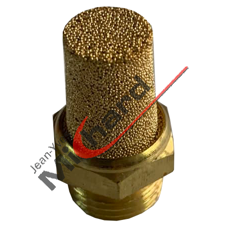 Filtre silencieux à l'échappement R1/4