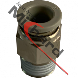 Raccord droit Ø8 R1/4