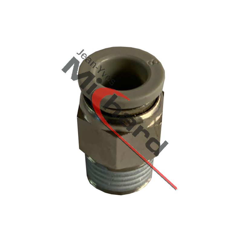 Raccord droit Ø8 R1/4