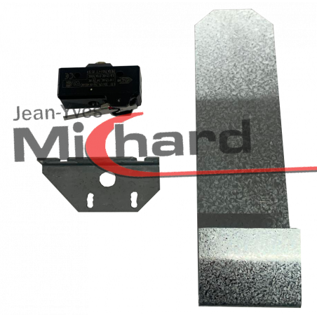 Micro contact a levier + support + palette