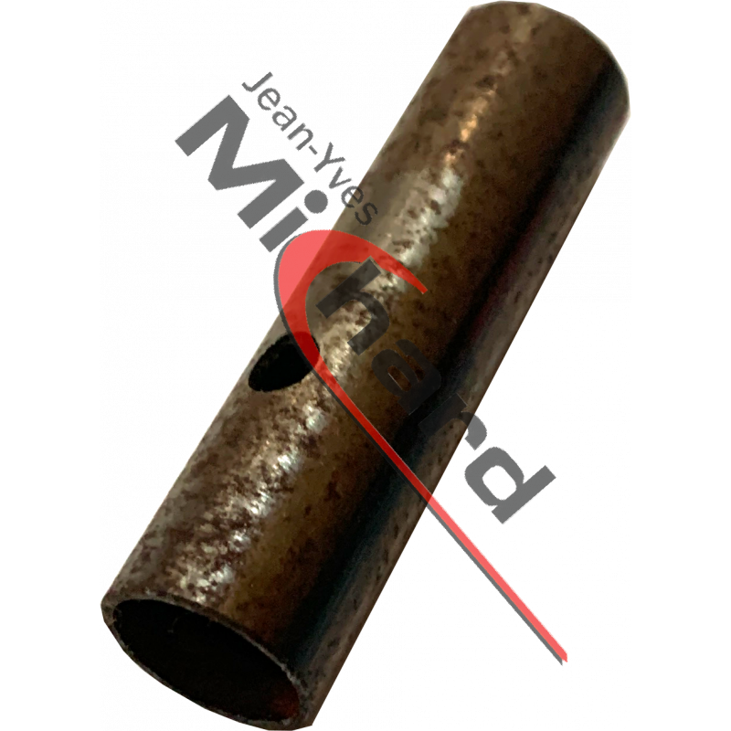 Tube raccord pour spirale Ø45 sur arbre Ø16