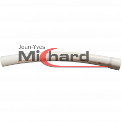 Courbe PVC manchonnée 45° Ø108