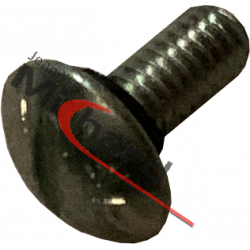 Vis a tête bombée pour silo