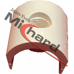 Support de coupelle a coller