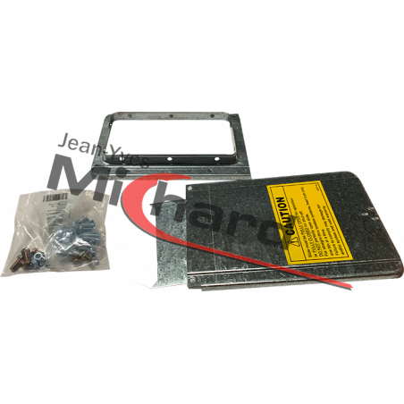 Kit trappe dessus de boitard + boulonnerie