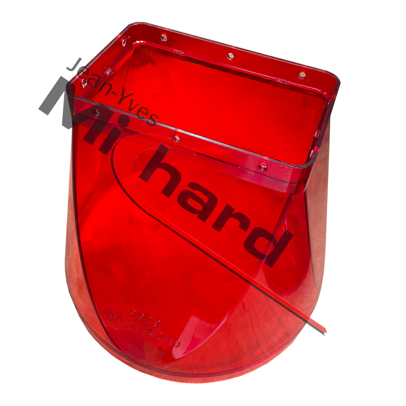 Embase plastique horizontale transparente