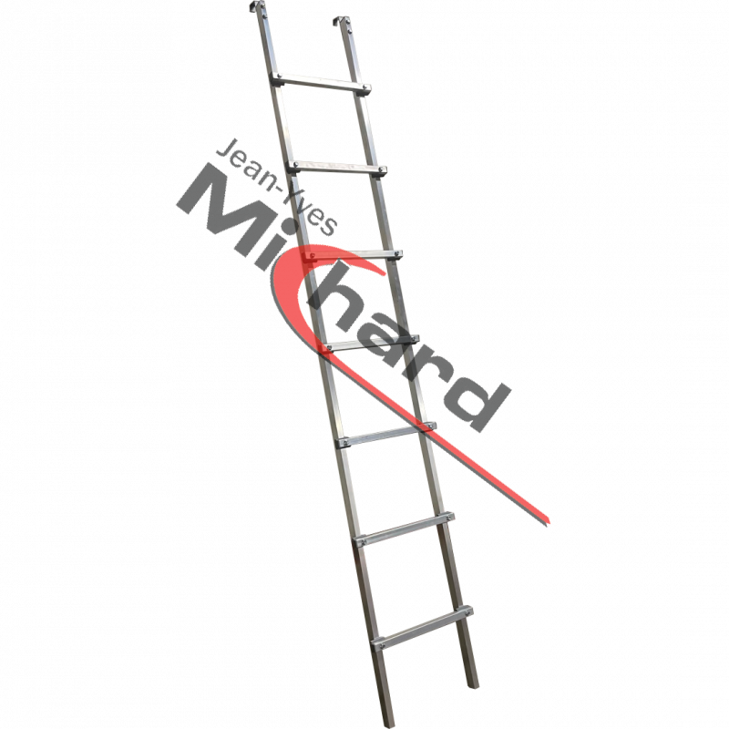 Echelle de 7 perches de 40cm - Hauteur 2M50