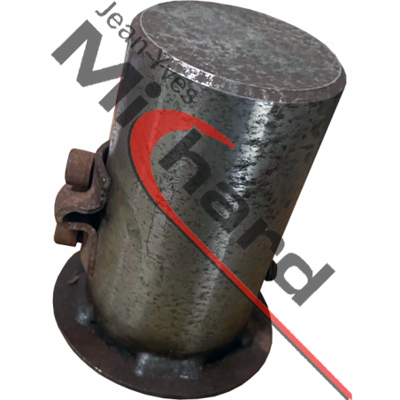 Axe d'ancrage Ø108 sur motoréducteur avec arbre Ø22