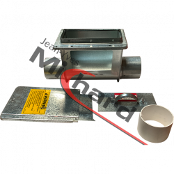 Boitard métal simple Ø108...