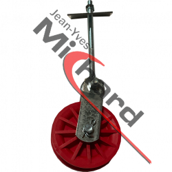 Poulie Ø80 à tirant