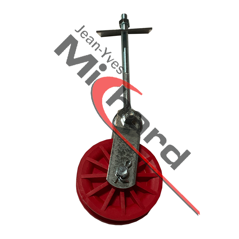 Poulie Ø80 à tirant