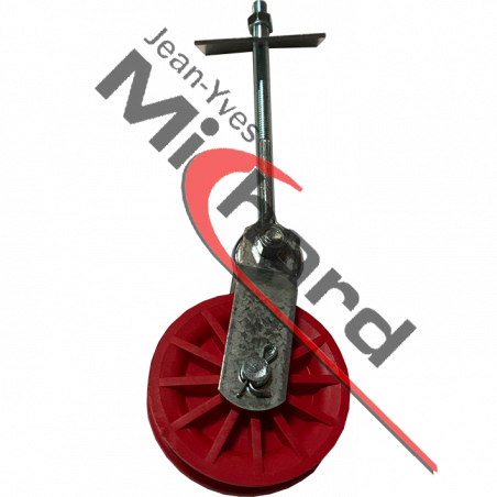 Poulie Ø80 à tirant