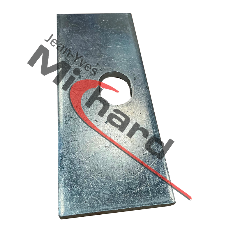 Plaque de sabot de pied de silo