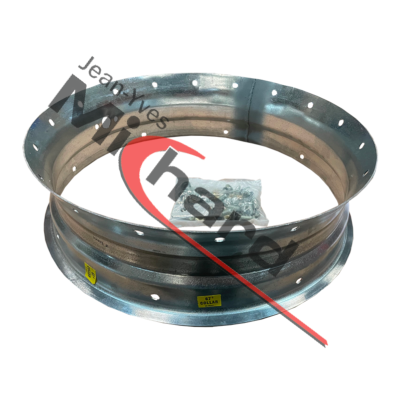 Collerette pour cône inférieur de silo à 67°