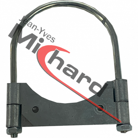 Bride de fixation tube Ø75