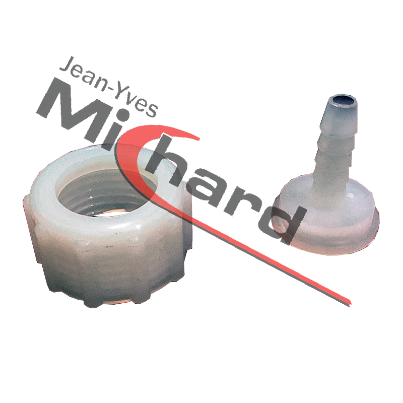 Raccord cannelé femelle 2 parties 3/4"