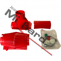 Sortie à obturation Ø90