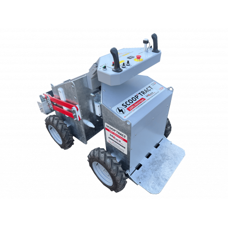 Scoop'Tract : Le Porte-Outil 100% Électrique Ultra-Polyvalent