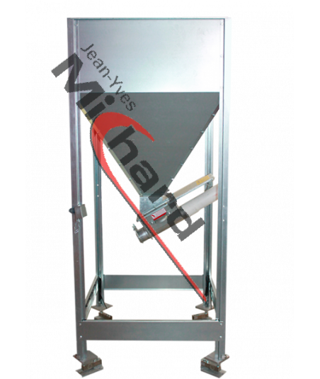 Station de pesage sur trémie girafe avec départ orientable