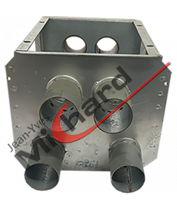 Boitard quadruple Ø55 nu