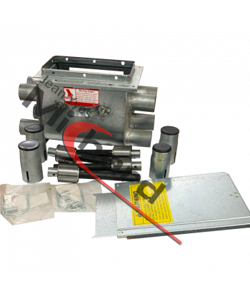 Boitard quadruple Ø55 complet